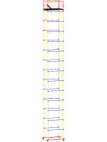Вышка тура ВСР-6 стальная 1+13 высота до помоста 16.3 м площадка 1.6x2.0 м