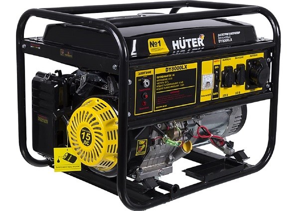 Электрогенератор DY8000LX Huter