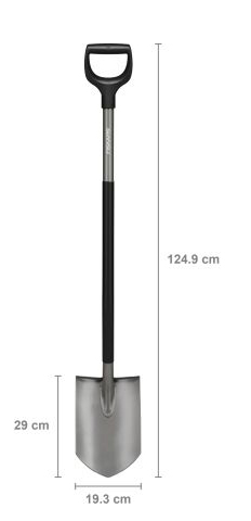 Лопата штыковая Ergonomic FISKARS
