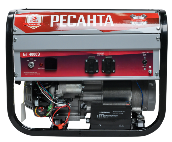 Электрогенератор БГ 4000 Э Ресанта