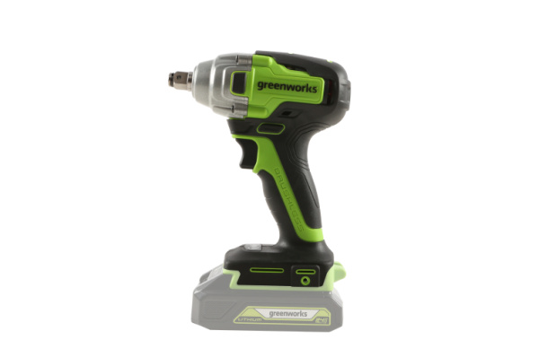 Гайковерт ударный аккумуляторный Greenworks GD24IW400 400Нм 24В