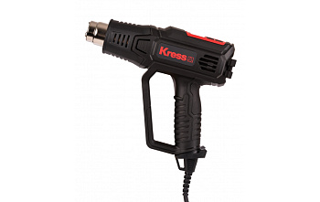 Фен технический Kress KU043, 2000Вт с цифровым дисплеем