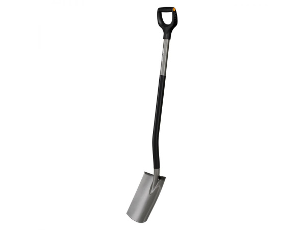 Лопата штыковая с закругл.лезвием Ergonomic FISKARS