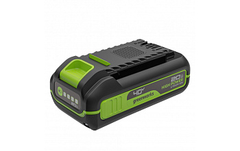 Батарея аккумуляторная G40HP2 40В 2 А/ч Li-ion Greenworks
