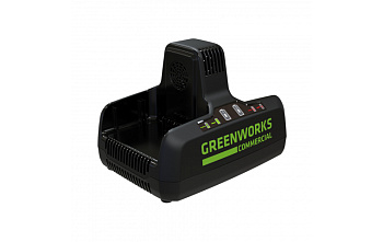 Зарядное устройство на 2 слота Greenworks G82C2, 82В