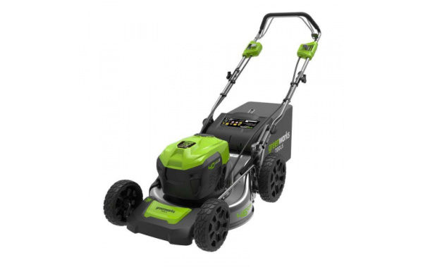 Газонокосилка аккумуляторная самоходная Greenworks GD40LM46SP 46см 40В