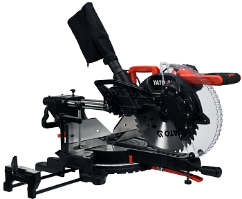 Торцовочная пила с лазером 305мм, 1800W, YATO 