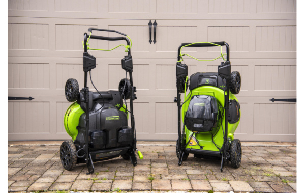 Газонокосилка аккумуляторная Greenworks GC82LM61S TwinForce 63см 82В
