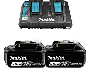 Комплект аккумулятор LXT 18.0 В BL1850B 2 шт. + зарядное устройство DC18RD 
