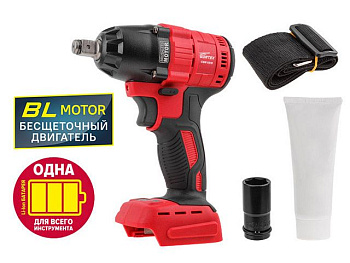 Аккум. ударный гайковерт WORTEX CWR 0318