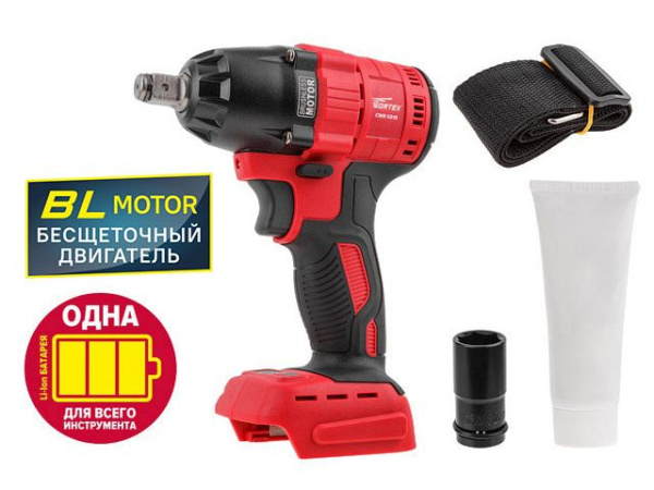 Аккум. ударный гайковерт WORTEX CWR 0318