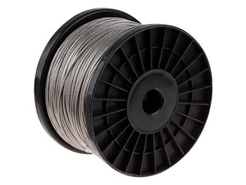 8 мм Трос нерж. сталь A2 DIN 3055 (бухта 100 м)