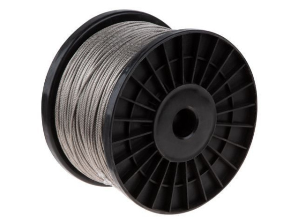 6 мм Трос нерж. сталь A2 DIN 3055 (бухта 250 м)