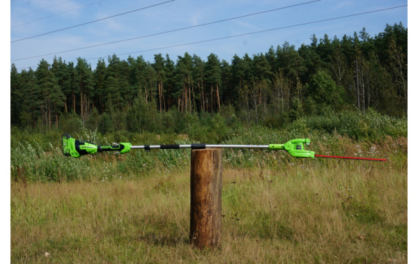 Кусторез штанговый аккумуляторный Greenworks G40PHА 40В
